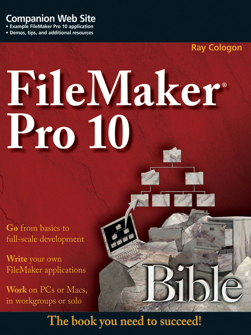 Cover image for FileMaker Pro 10 Bible